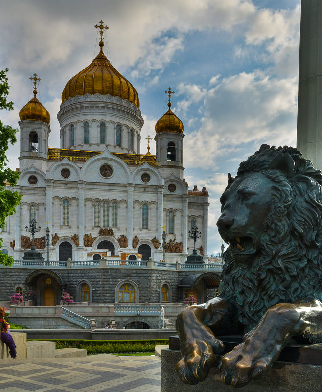 Вид на Храм Христа Спасителя - Kasatkin Vladislav