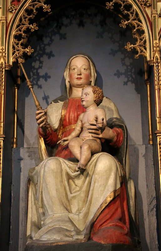 Святая Мария с младенцем - Alexander Andronik