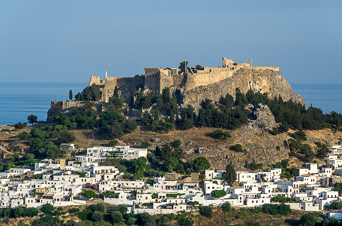 Greece. Rhodes. Evening over Lindos VI - Геннадий Слёзкин