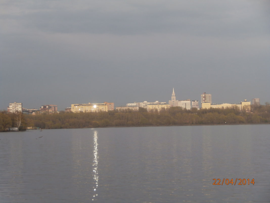 Москва Река В районе Северного Речного Вокзала 4 - Вад 