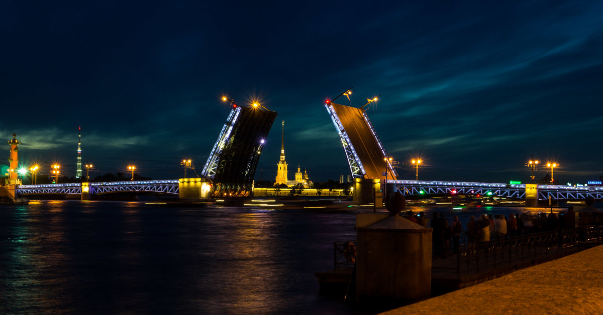 Разводной мост СПб - Николай Густов