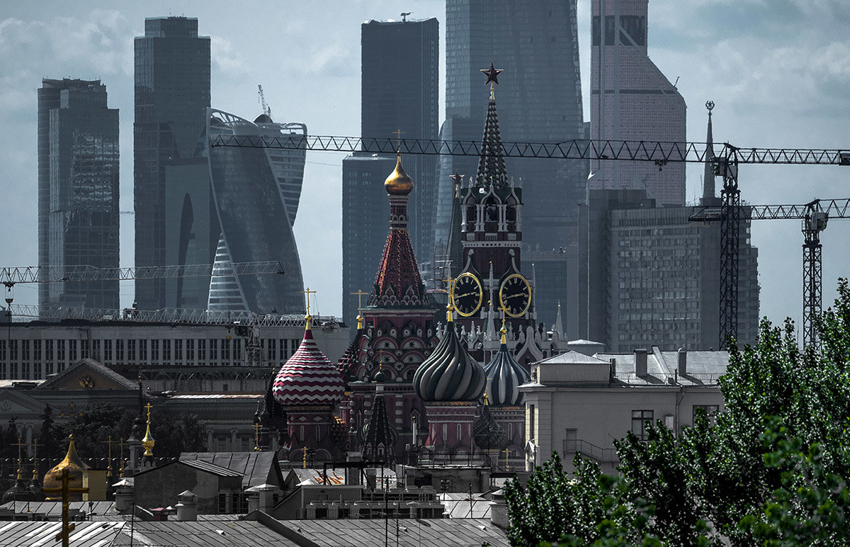 Вид на Кремль с Хитровки. - Георгий Розов