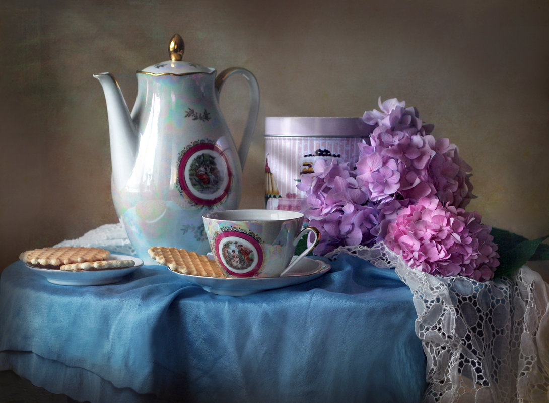 Чай с вафлями - lady-viola2014 -
