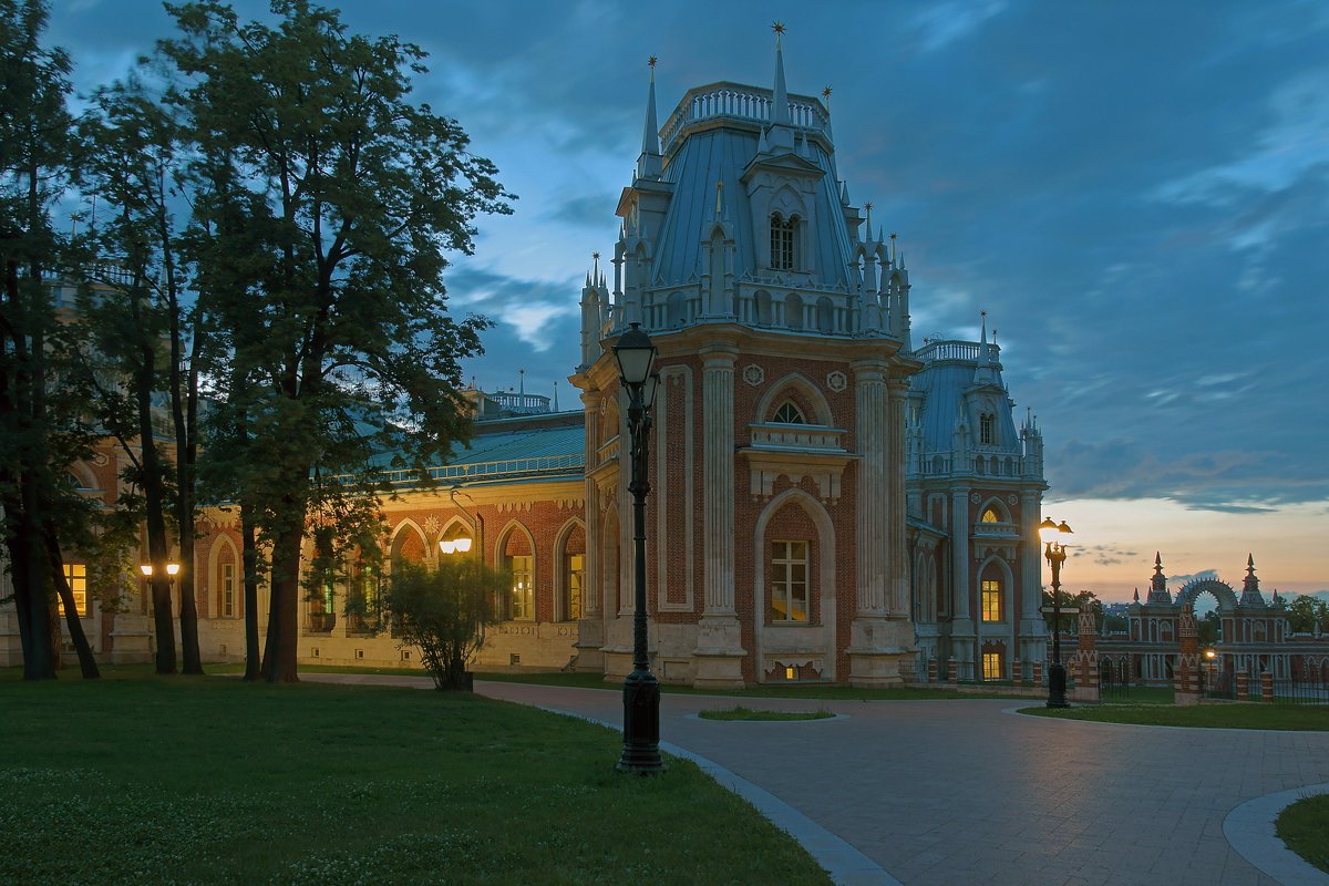 Вечернее Царицыно