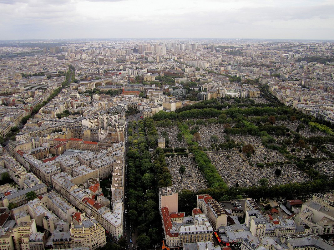 вид с 56 этажа (200 м) башни Монпарнас - Александр Корчемный
