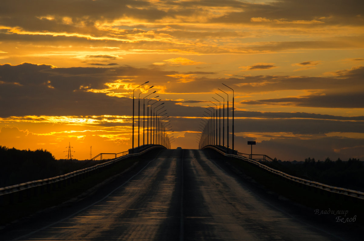 Мост через Обь на закате ► - Владимир Belov