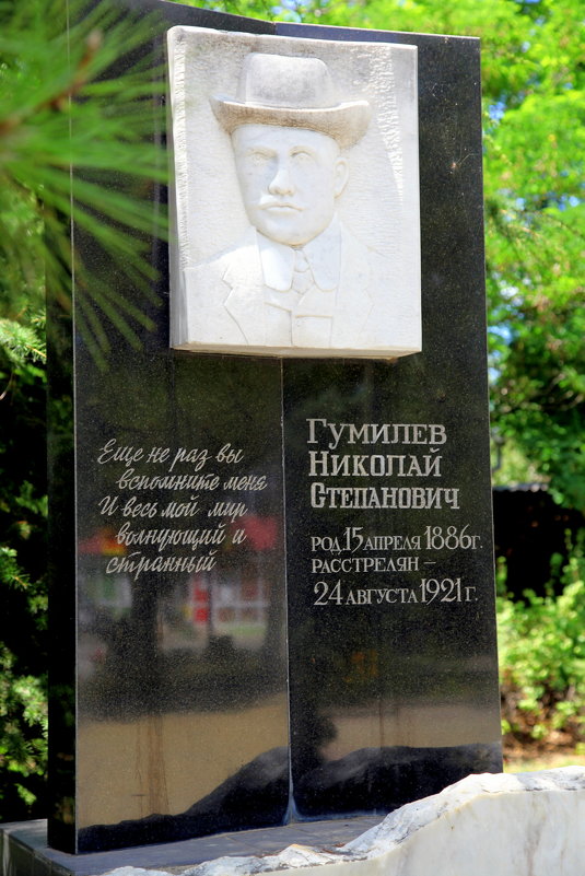 Памятник Гумилёву - Ирина Фирсова