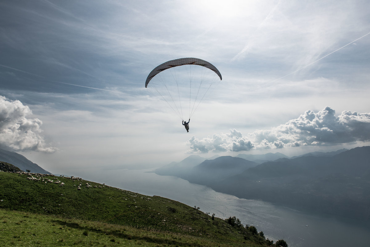 Volo in Parapendio Biposto - Lago di Garda - Malcesine - Олег 