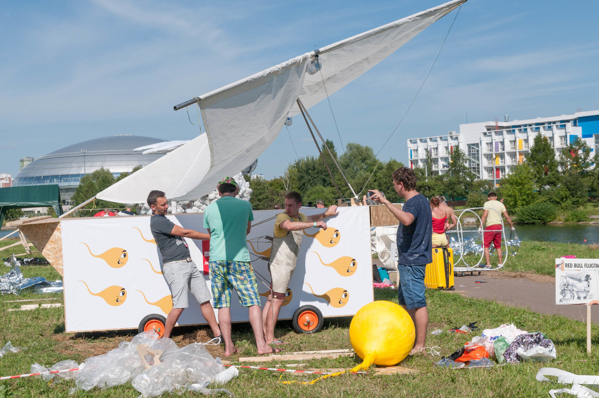 Red Bull Flugtag 2015, День 1-й Подготовка - Lestar 