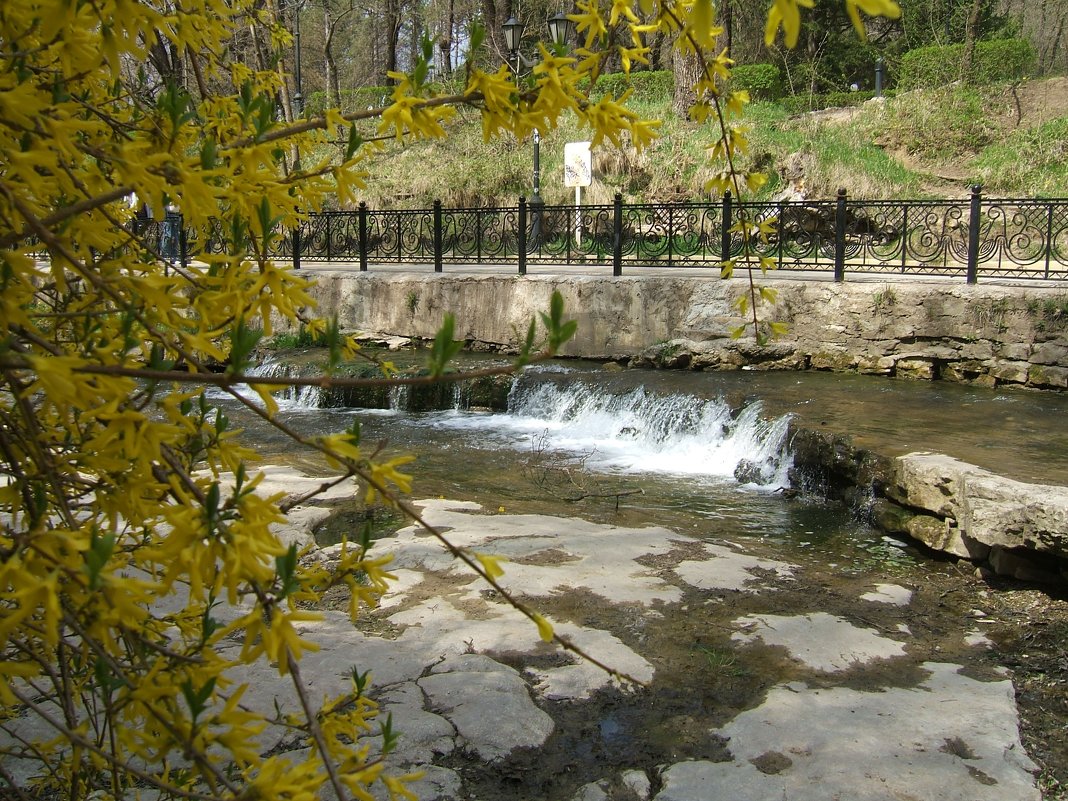 водный перекат горной речки - Евгений БРИГ и невич