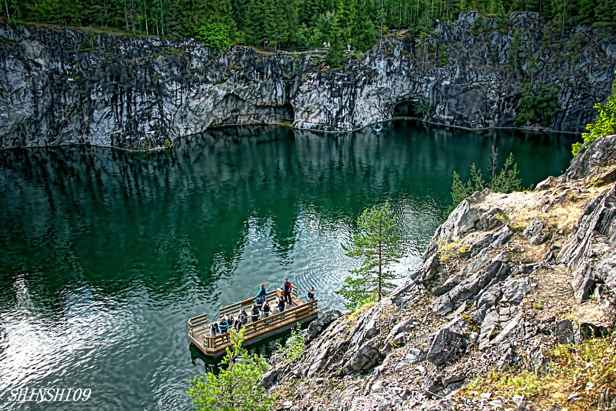 Карелия.Горный парк Рускеала. - Тамара Рубанова