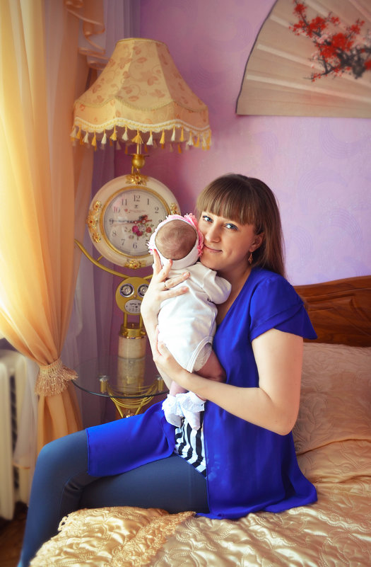 Татьяна и маленькая Ольга - Наталья Цыпцына
