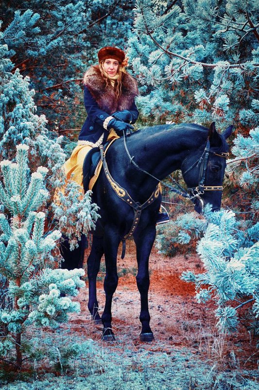 конная охота в Богдарне - photographer Anna Voron