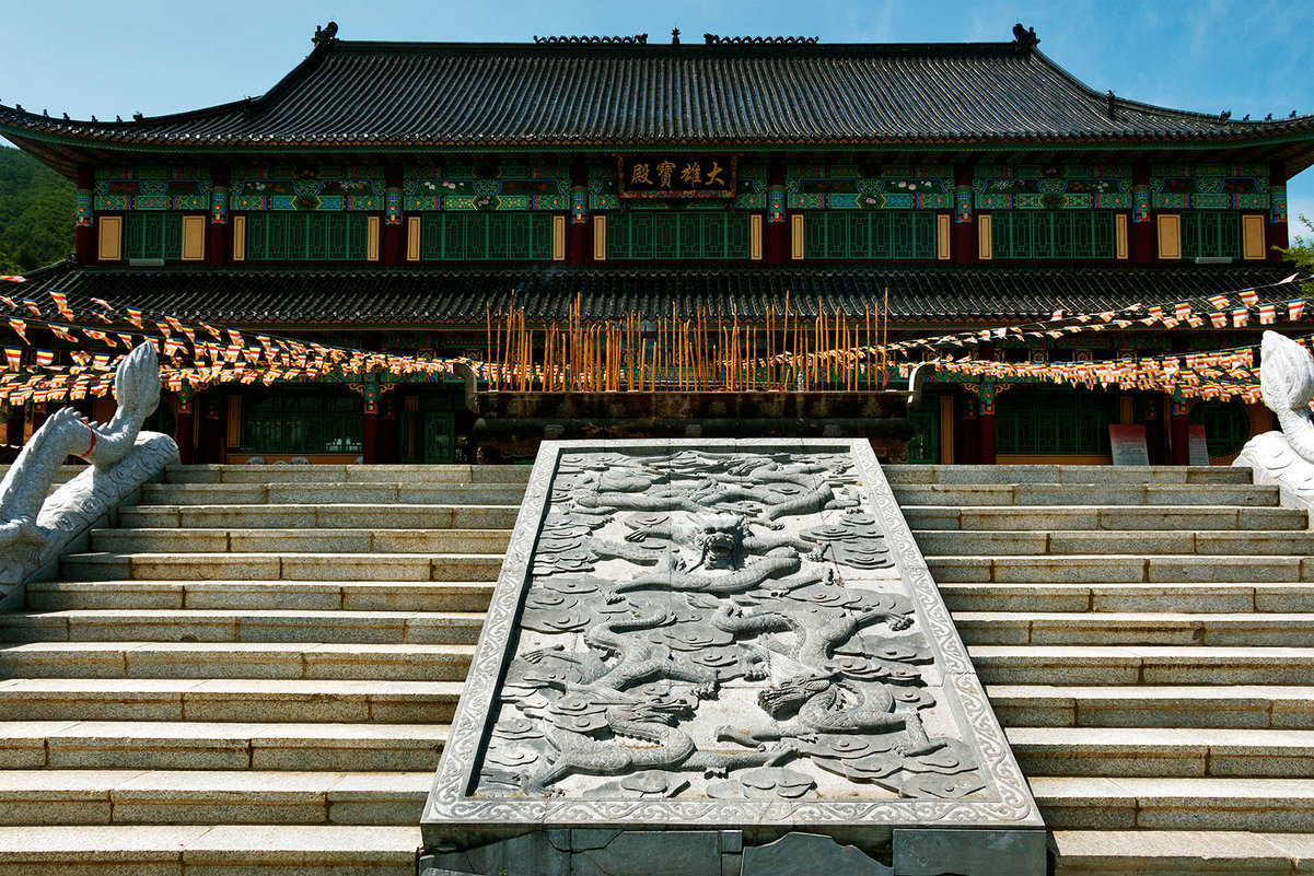 Буддийский храм, г. Тумэнь (Китай) - Нина Борисова