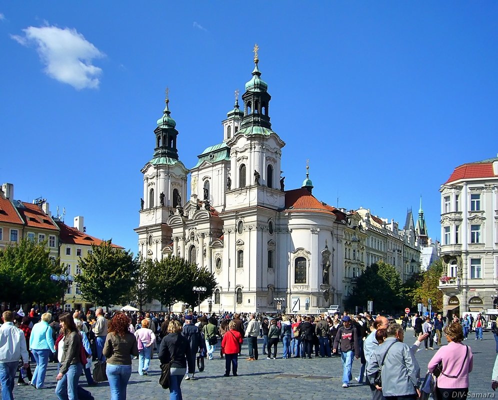 Церковь Святого Николая на Староместской площади в Праге - Денис Кораблёв