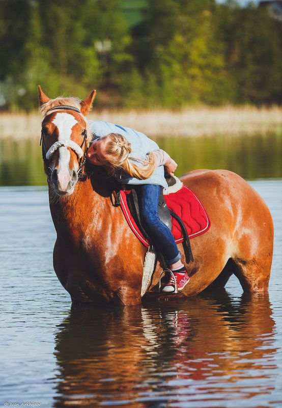 Лошадки любят воду - Иван Архипов