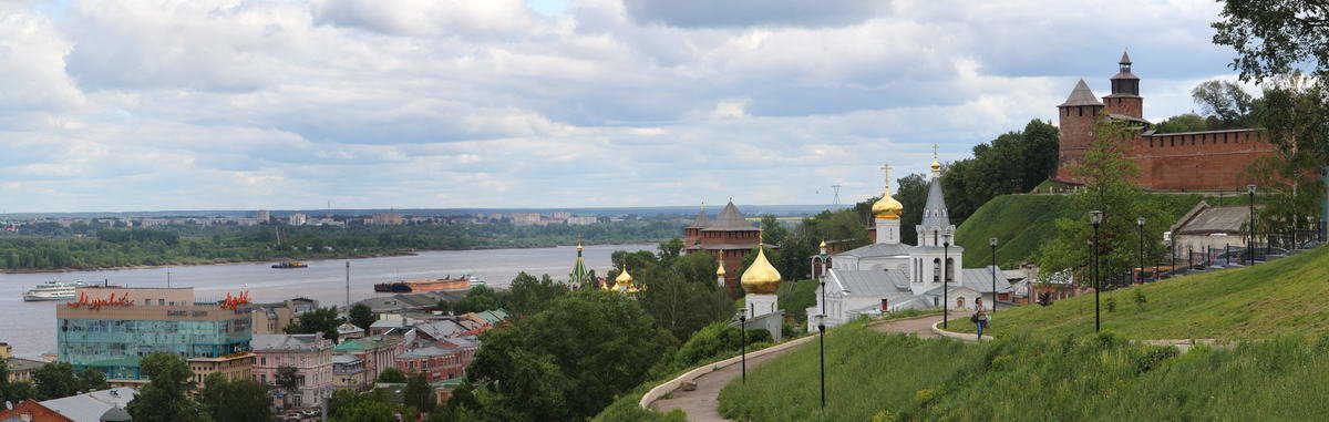 Панорама Нижнего Новгорода - Николай Полыгалин