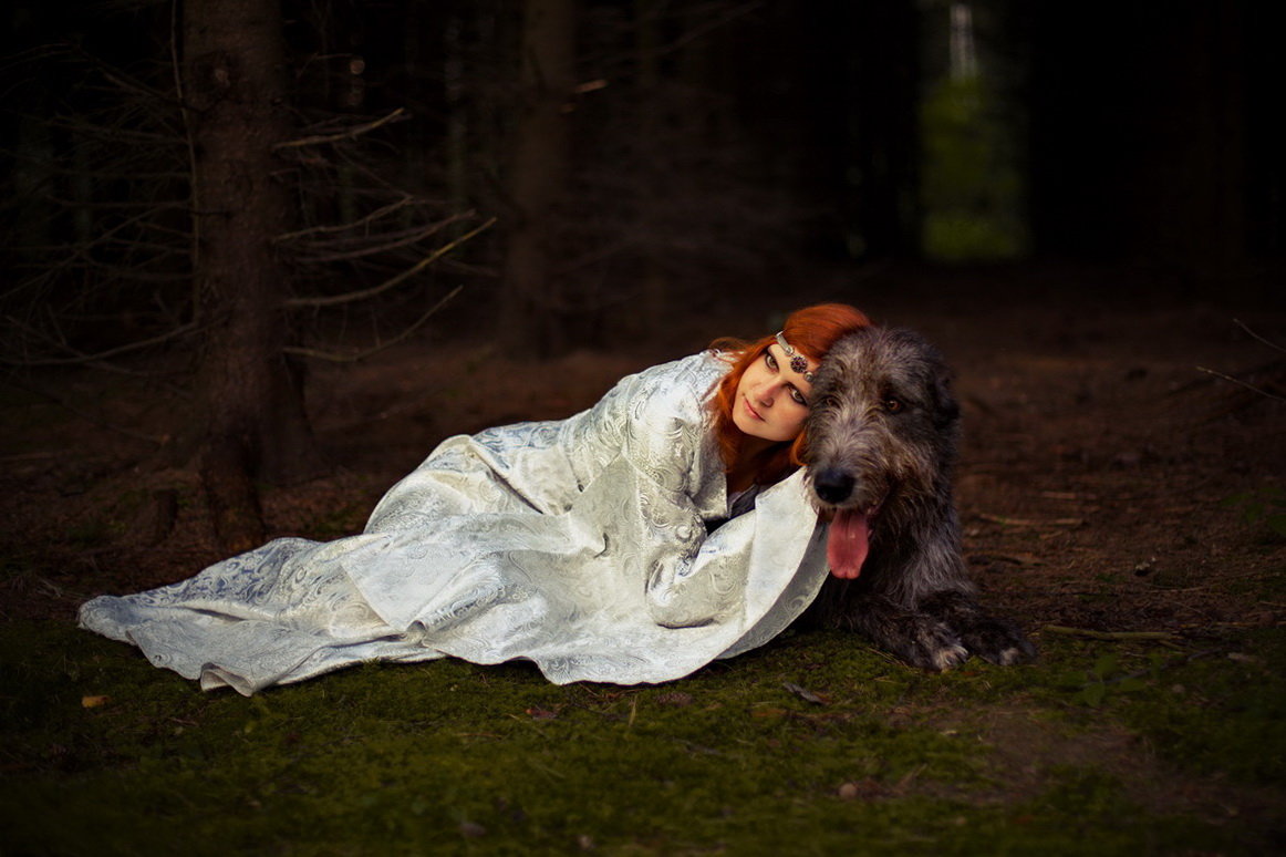 А теперь.. сказка про.. "...собаку, еще собаку, рыцаря, и кое-кого еще красивого в лесу..." - Igor Veter
