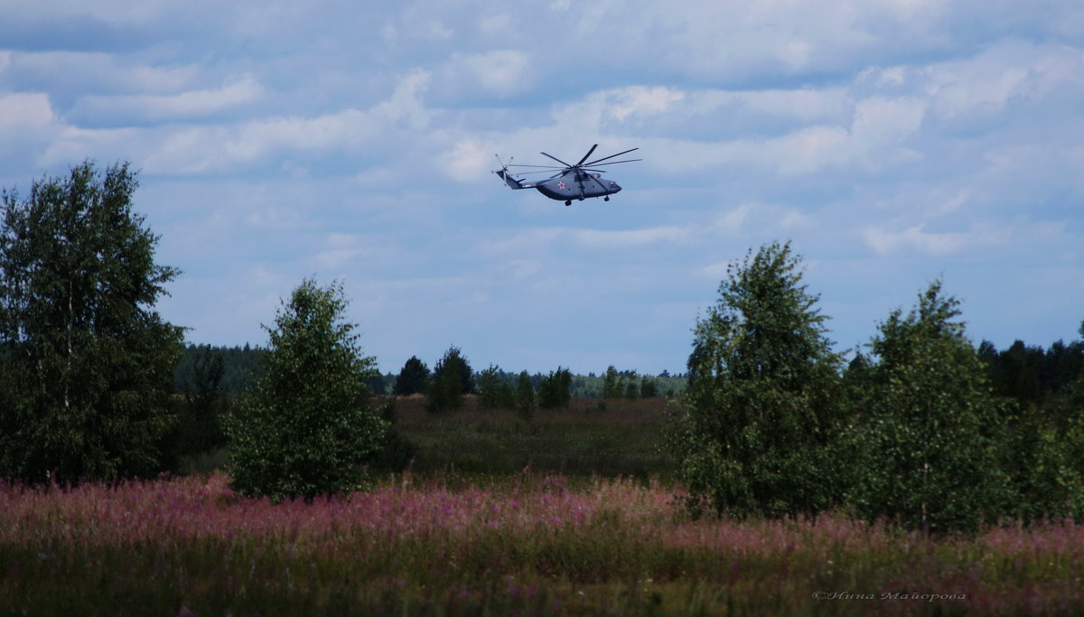 Ми-28н (Авиадартц-2015, Рязанская область) - Инна *