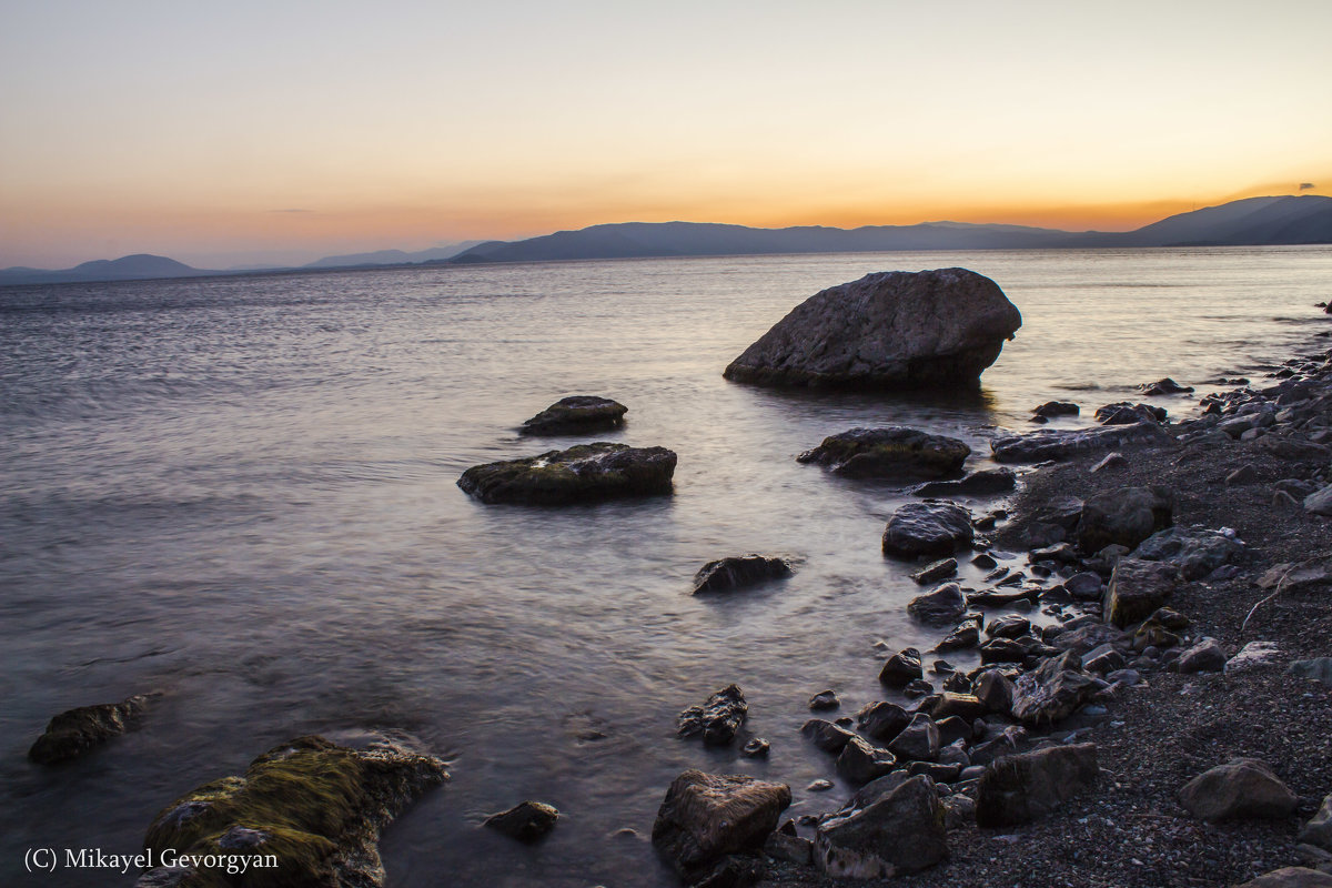 Sunset Lake Sevan - Mikayel Gevorgyan