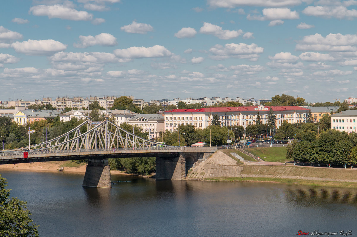 Тверь. Староволжский мост. - Сергей Николаевич Бушмарин