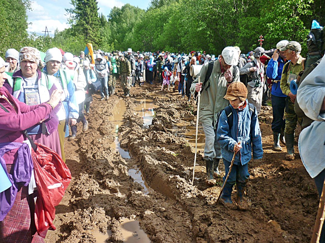 Из серии паломники Великорецкого Крестного хода - Любовь 