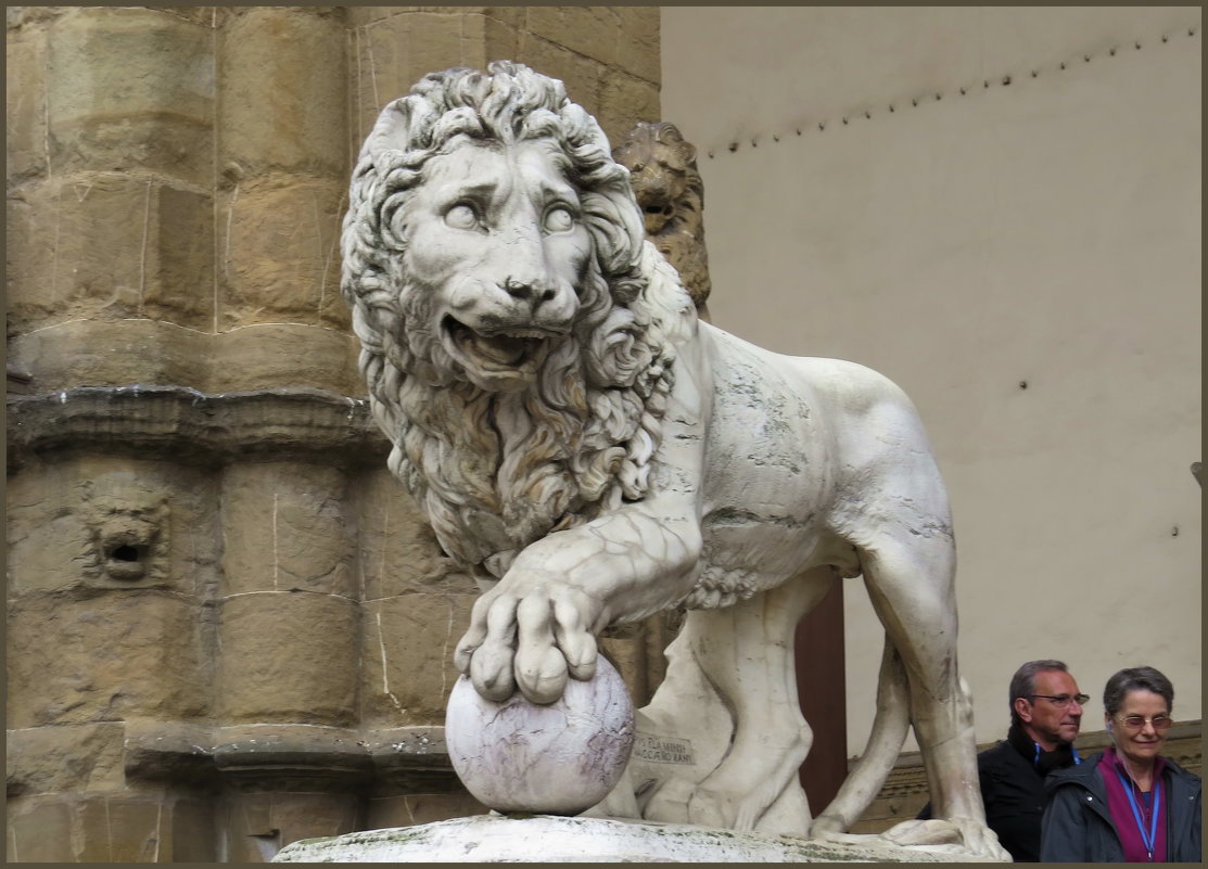 Флоренция. Скульптура на площади Синьории - Ирина Лушагина