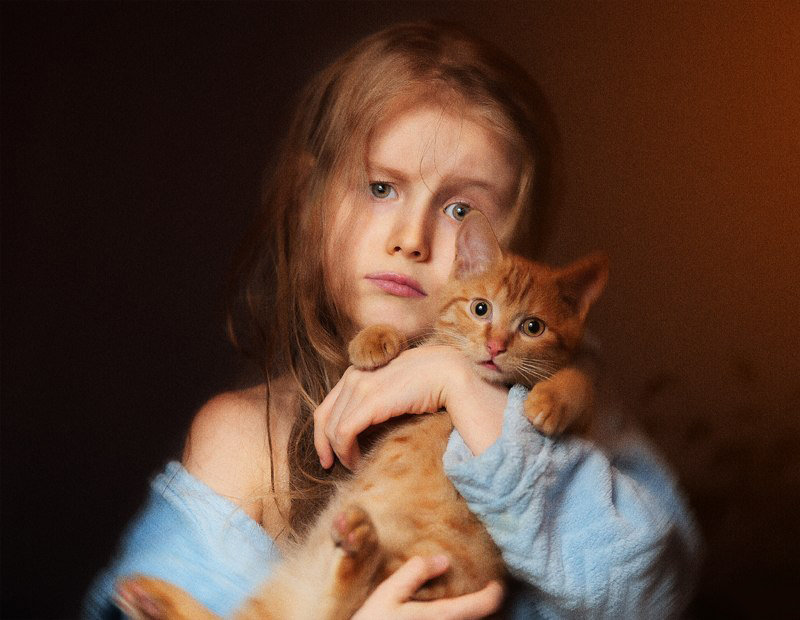 The baby and the cat - Дмитрий Белозеров