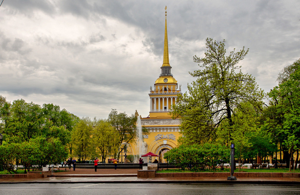 Санкт Петербург Адмиралтейство с Невы