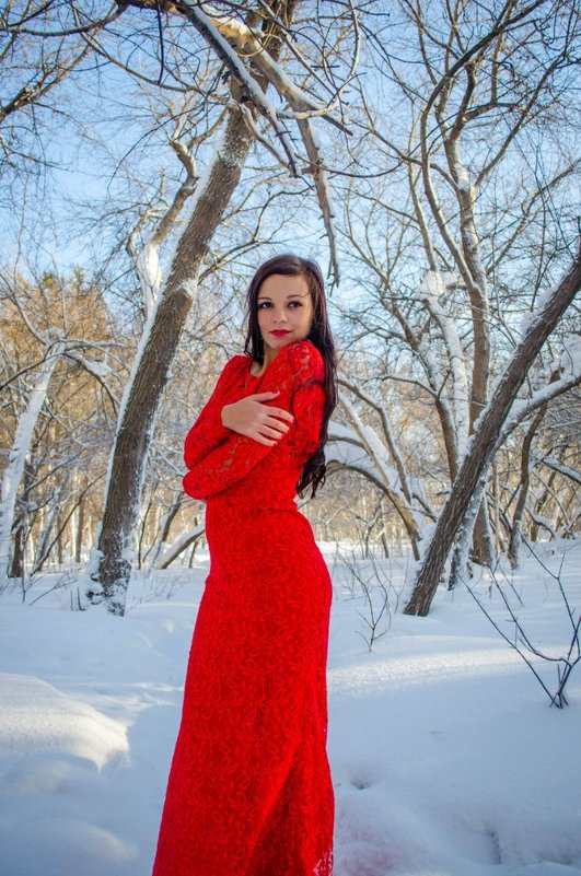зимняя съемка - Жанна Кузнецова
