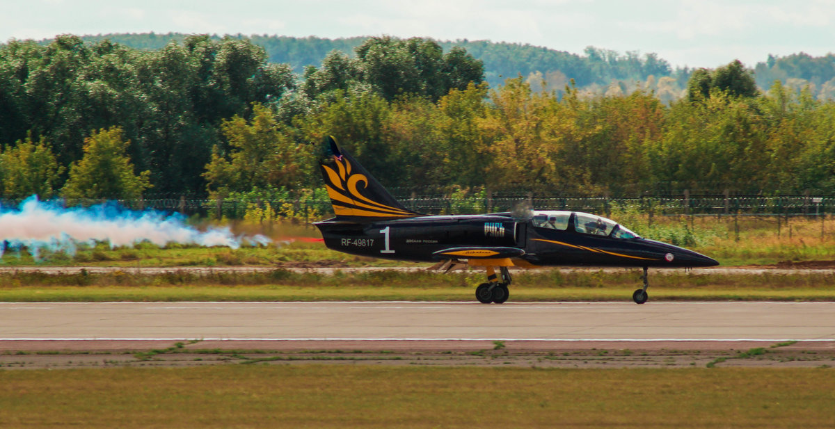 МАКС 2015. "Русь" на Л-39 - Андрей Воробьев