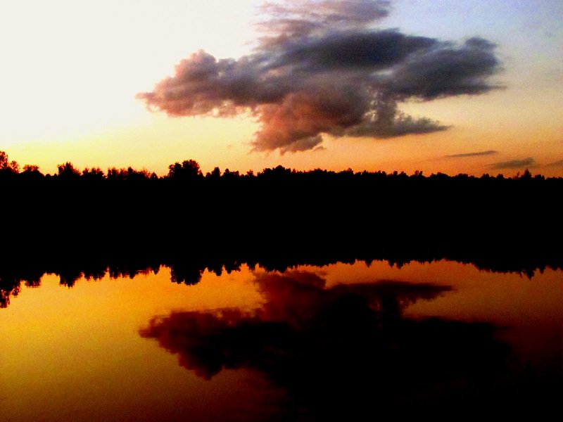 Вечер на озере - alek48s 