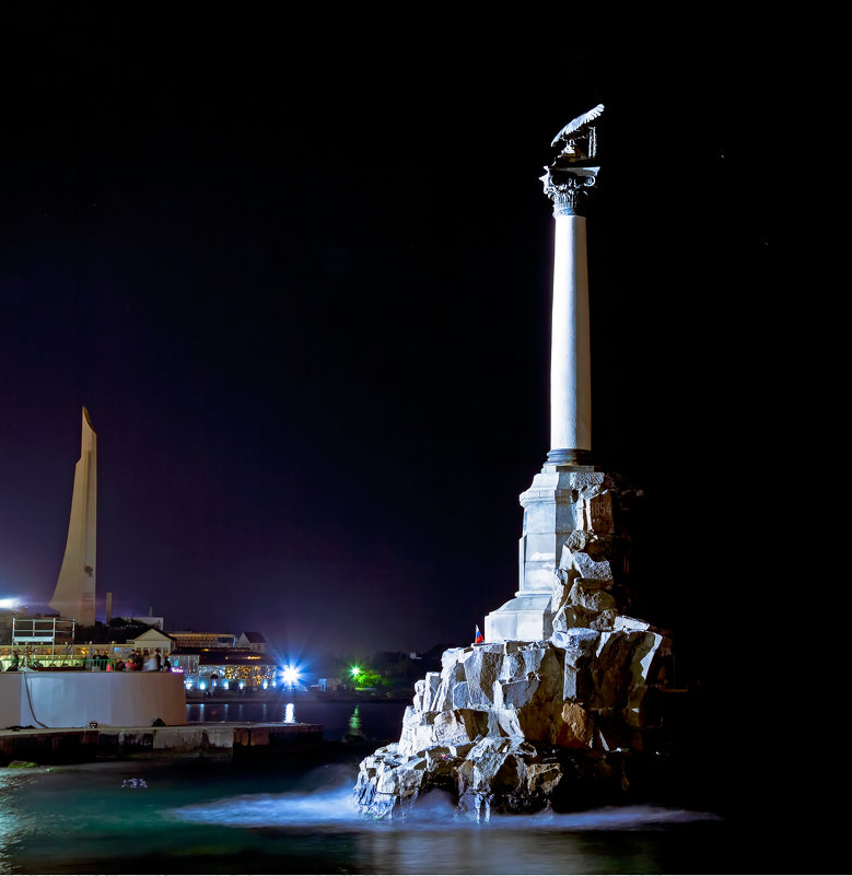Памятник затопленным кораблям. - Сергей Щербатюк