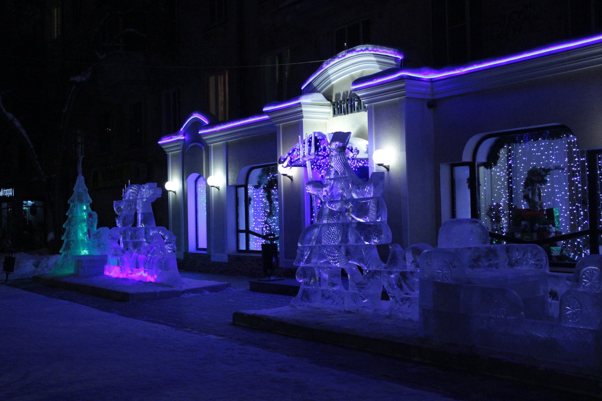 Ледянные скульптуры - Ирина 