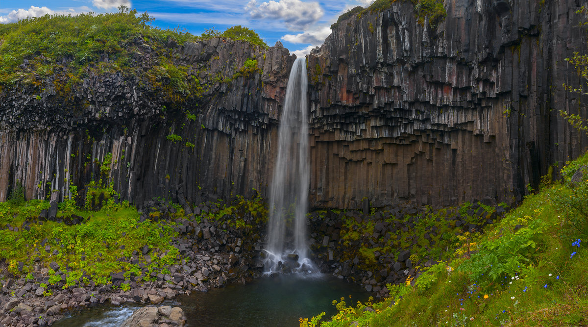 Svartifoss, или Черный водопад - Денис Глебов