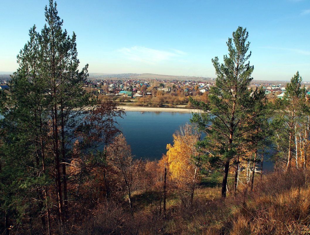 На горе в парке на берегу Иркута - Александр Попов