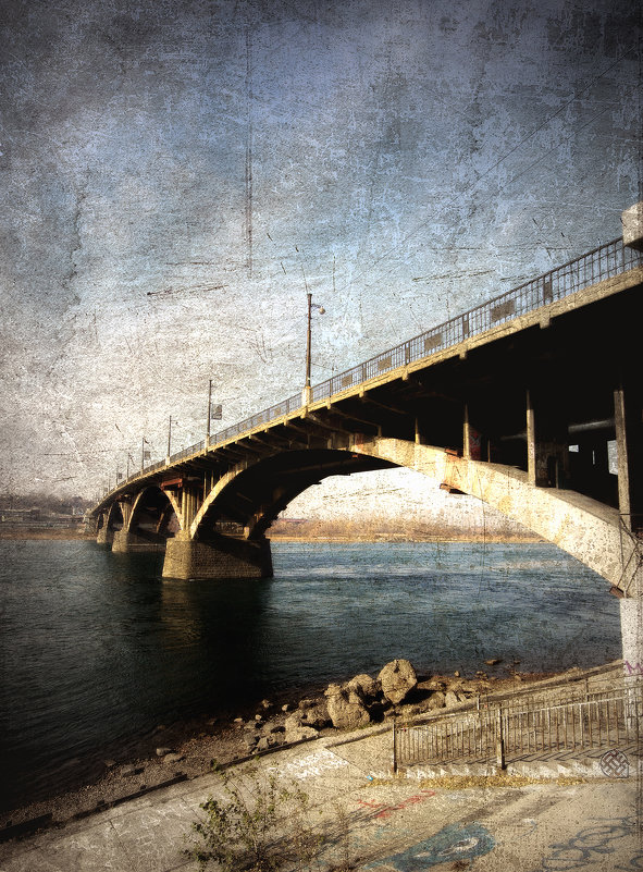 Старый Ангарский мост - Хась Сибирский