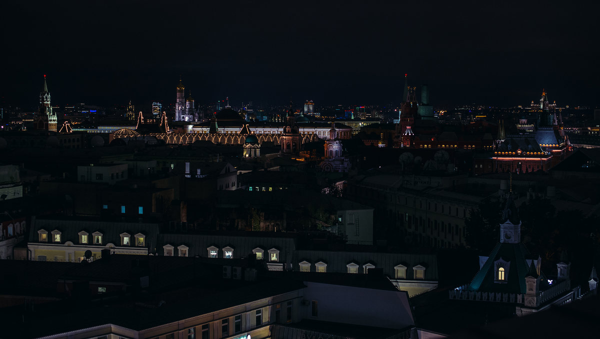 Затейливая геометрия ночной Москвы - Елизавета Вавилова