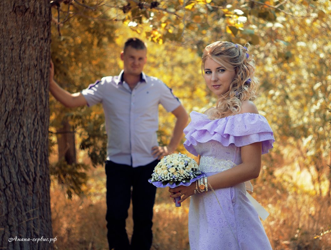 Свадебная фотосессия на природе - Михаил Тихонов