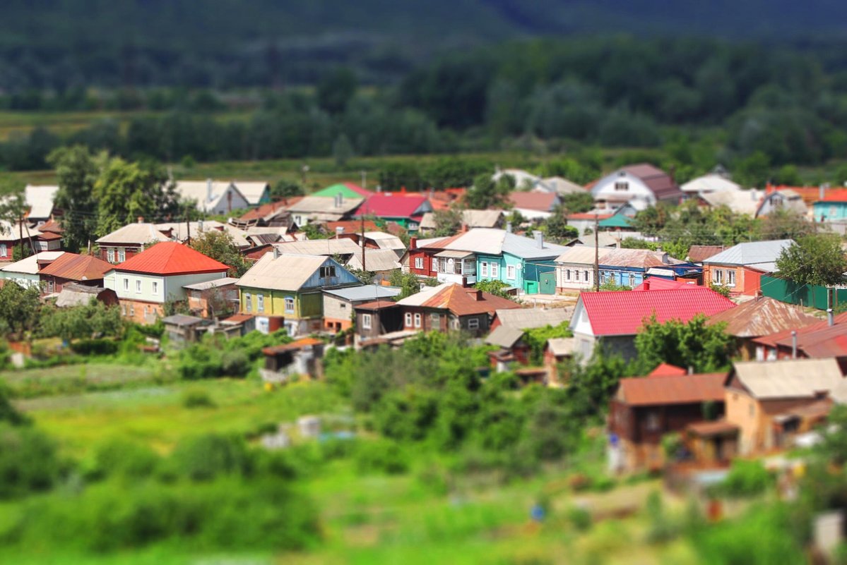 Воронежская обл. Борисоглебск ( tilt shift) - Дарина Михеева