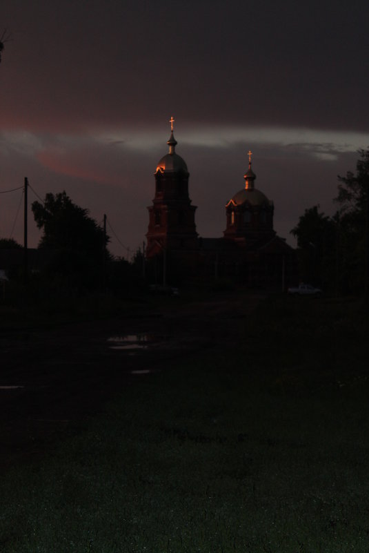 летний вечер после дождя - Виталий 