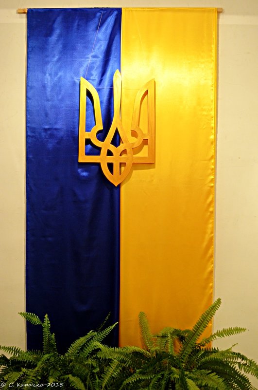 Державний прапор України - Степан Карачко