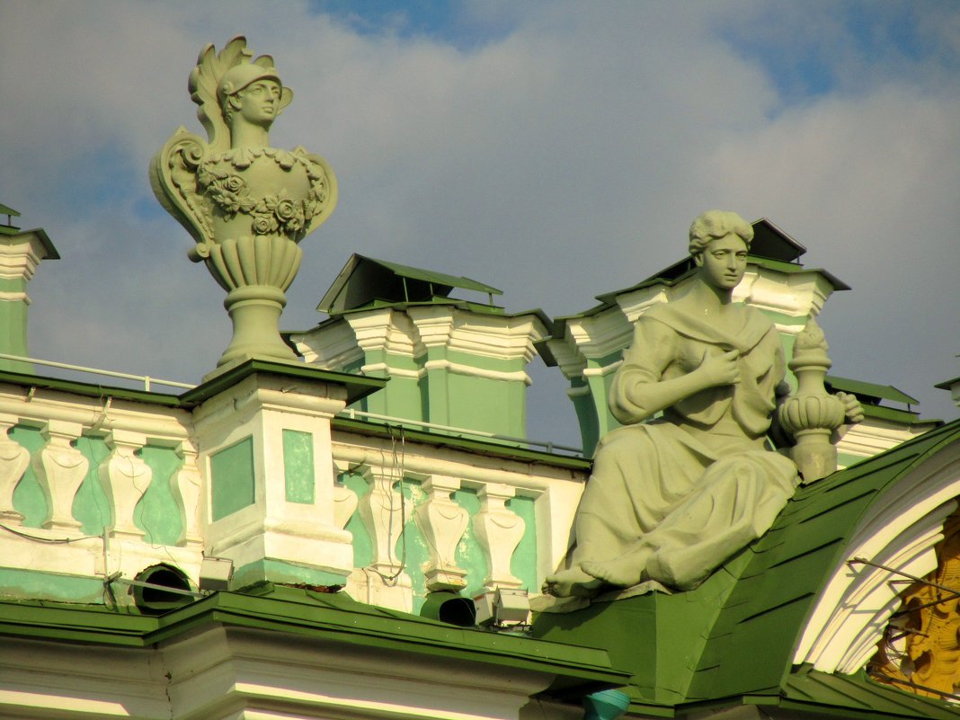 На крыше Эрмитажа - Сергей Карачин