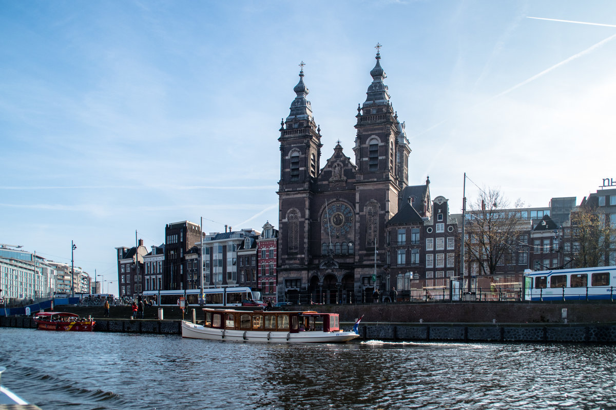 Амстердам, вид с канала - Witalij Loewin