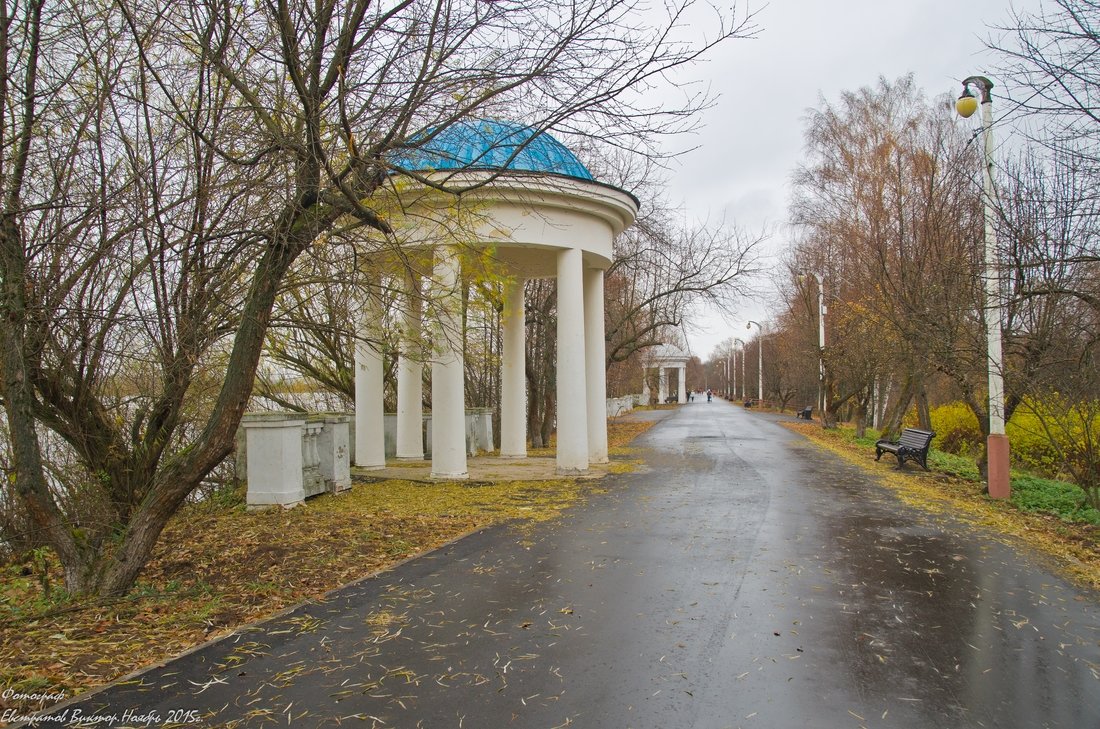 Набережная Волги в Дубне-2. - Виктор Евстратов