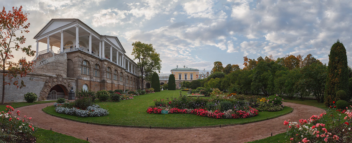 Панорама Камеронова Галерея Екатерининский Парк - Александр Кислицын