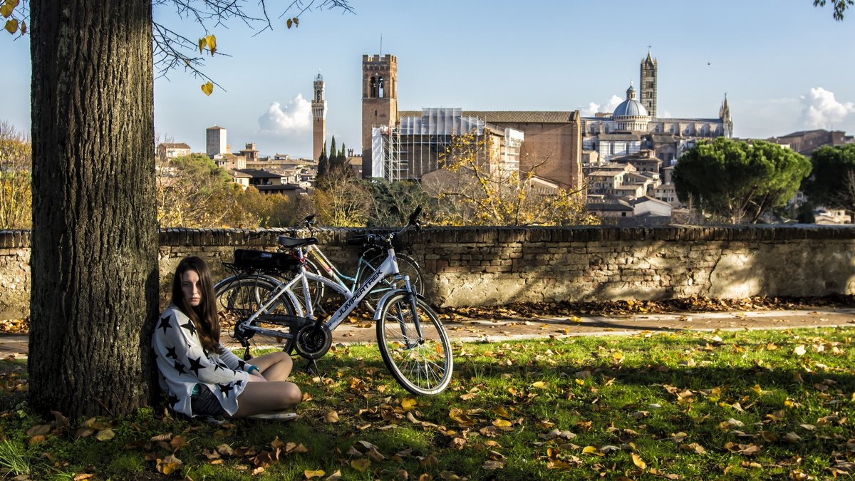 Autumn in Siena - Dmitry Ozersky