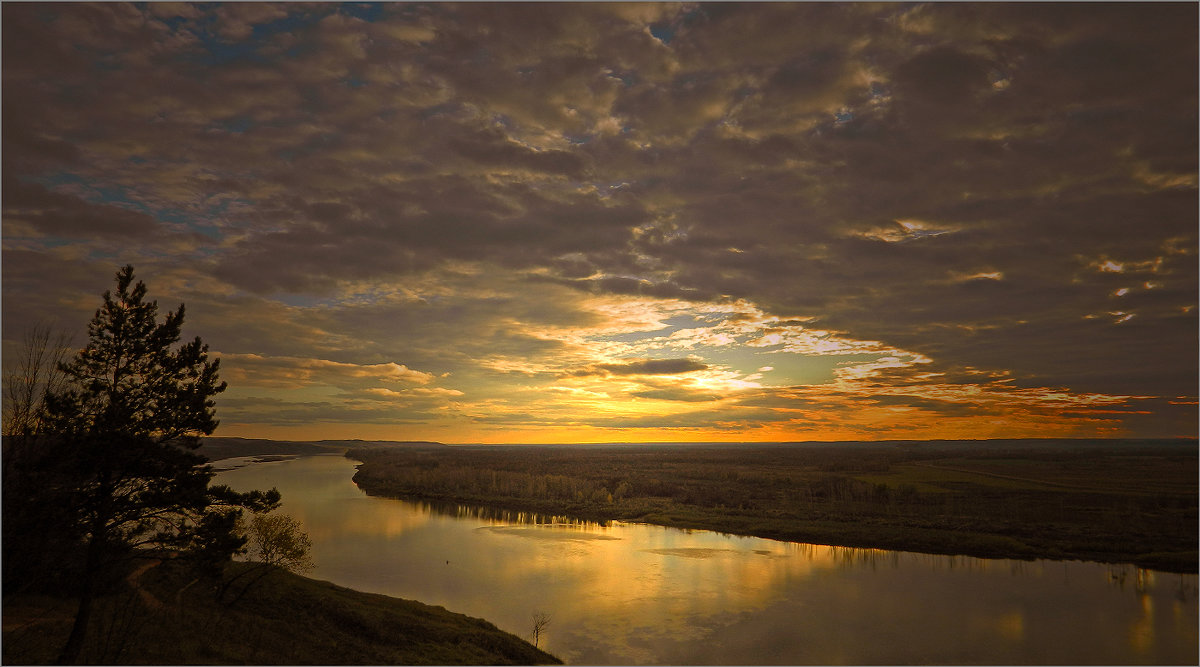 Закат на реке Белой - Olenka 