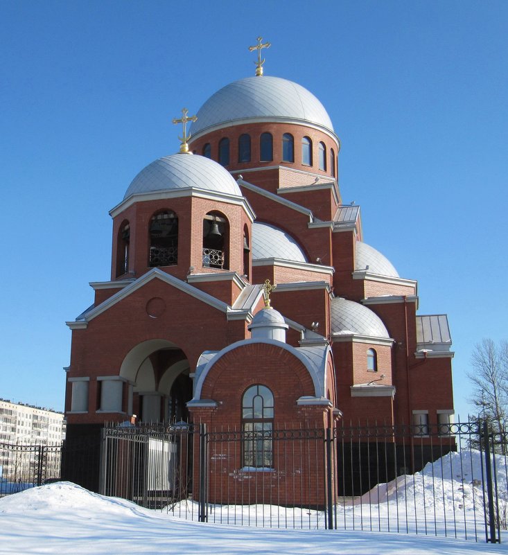 Православный храм Сретения Господня - Вера Щукина