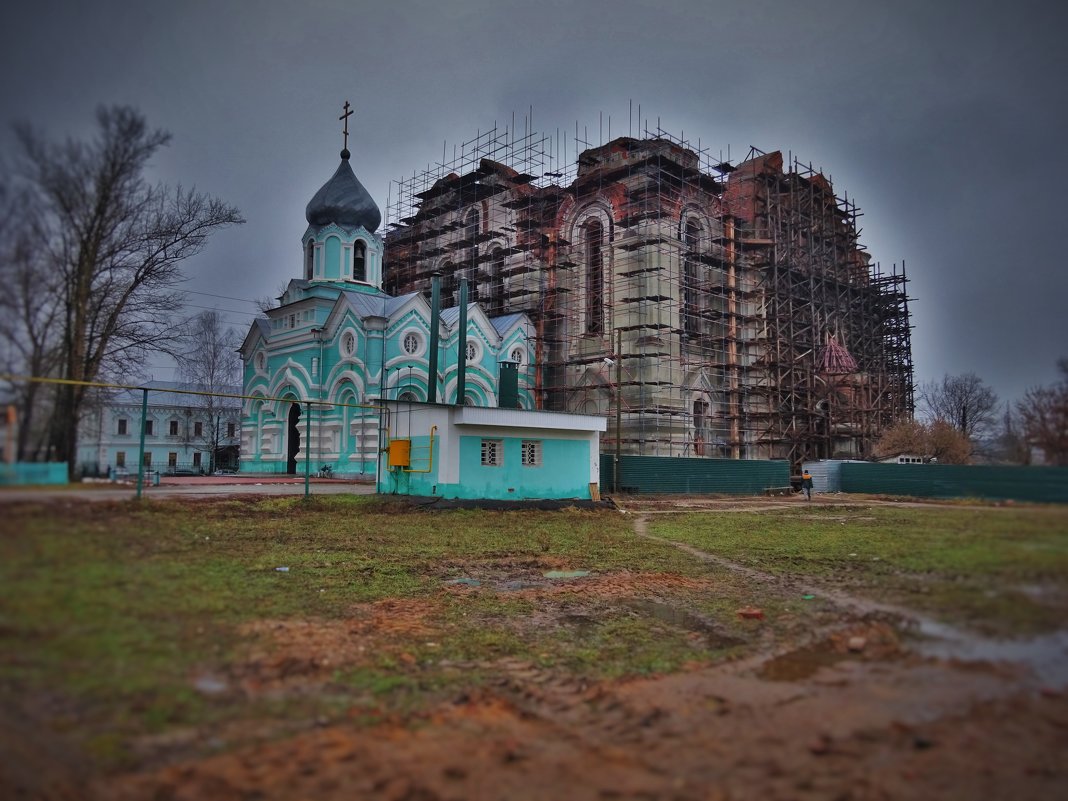 Востановление огромного собора в Выксе - alecs tyapin